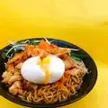 Hình ảnh Mì Trộn Trứng Lòng Đào - Tóp Mỡ