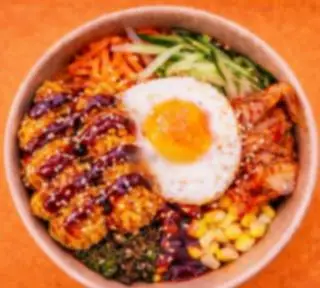 Hình ảnh Cơm trộn gà sốt teriyaki