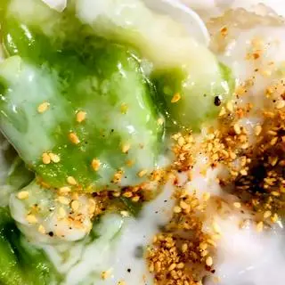 Hình ảnh Bánh đúc lá dứa - Hộp Trung