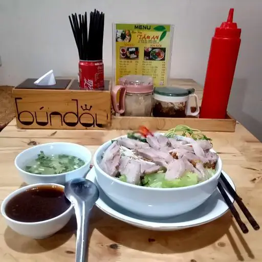 Hình ảnh Bún trộn chân giò