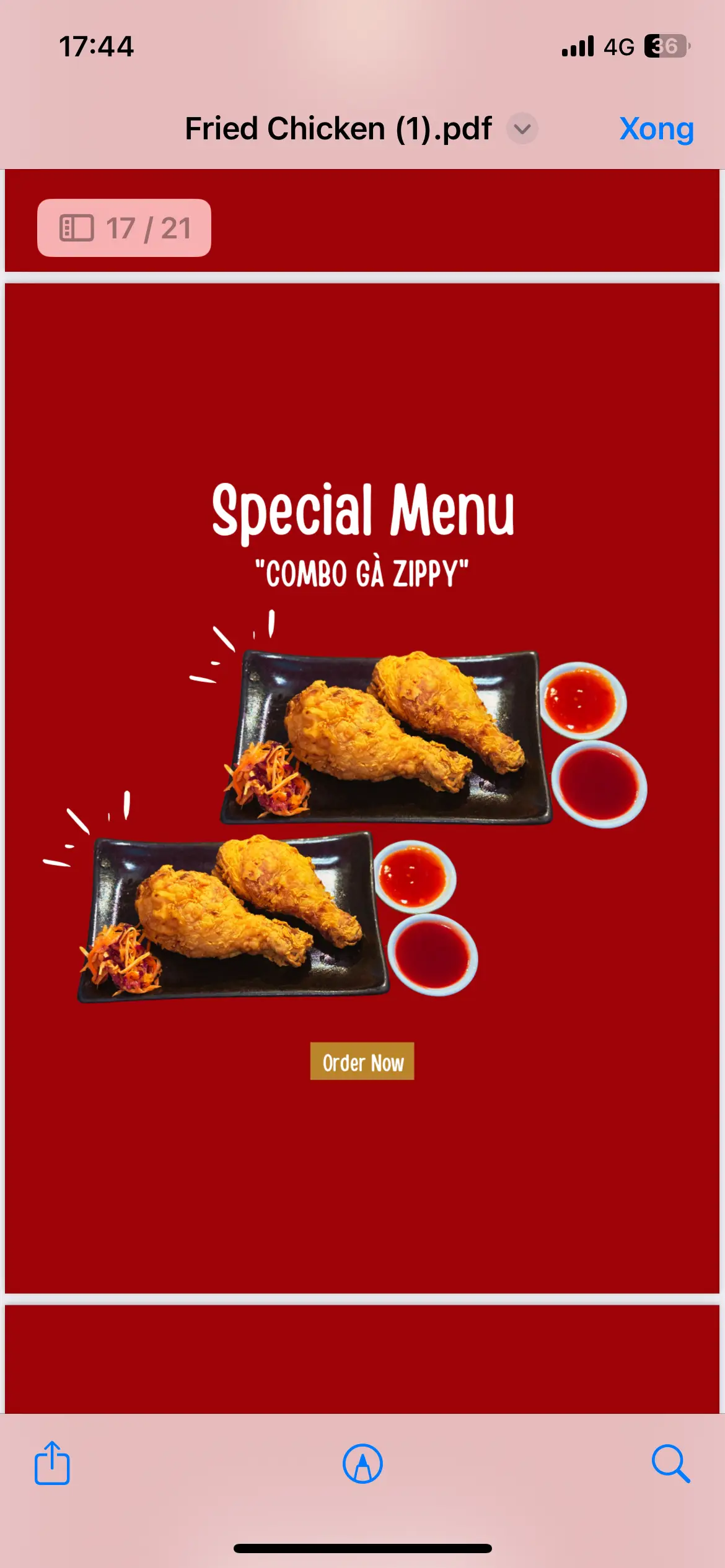 Hình ảnh Combo gà Zippy