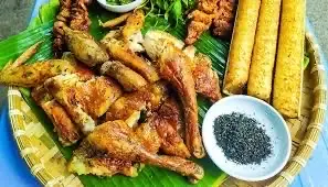 Hình ảnh 1 Gà Quay 1 Cơm Lam 