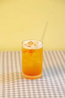 Hình ảnh Trà ô long quế hoa bưởi hồng