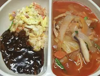 Hình ảnh Mì cay champong+ Cơm chiên trứng (S)