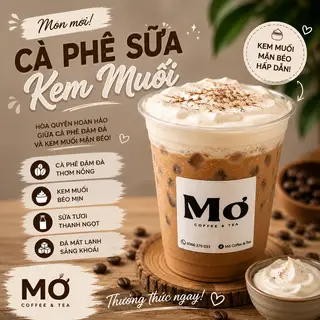 Hình ảnh Cà phê sữa kem muối