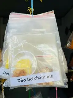 Hình ảnh BÁNH TRÁN DẺO BƠ CHẤM ME