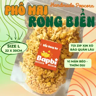 Hình ảnh Bắp Rang Bơ Phô Mai Rong Biển Size L