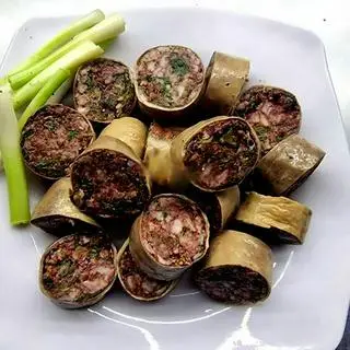 Hình ảnh Dồi hấp nhỏ 1 người ăn