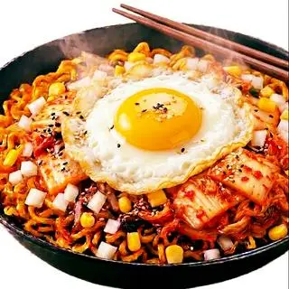 Hình ảnh Mì Bulgogi Trứng ốp la 