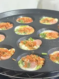 Hình ảnh Bánh Trứng Cút Rau củ 