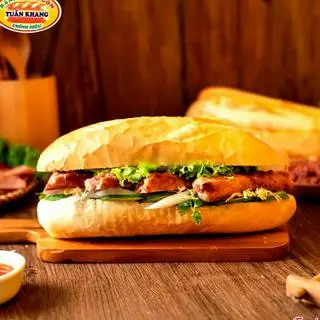 Hình ảnh Combo 2 bánh mì hai nem nướng - 2 chai sữa đậu nành nguyên chất