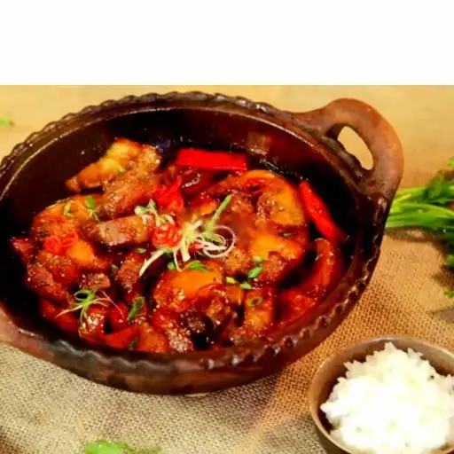 Hình ảnh Cơm cá lóc kho tộ