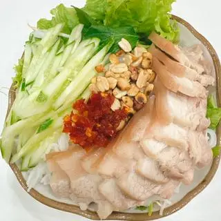 Hình ảnh Bún Mắm Nêm Thịt Luộc