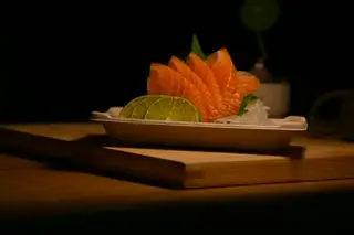 Hình ảnh Sashimi cá hồi