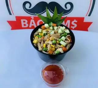 Hình ảnh Combo cơm trộn + trà tắc