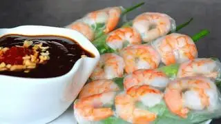 Hình ảnh Gỏi cuốn tôm tươi - 2 cuốn