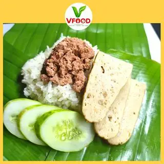 Hình ảnh  Xôi + chả + pate