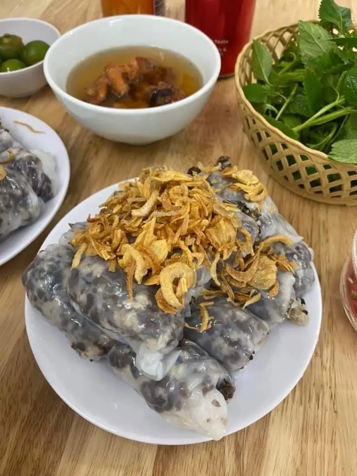 Hình ảnh Bánh Cuốn Thịt Viên Nướng