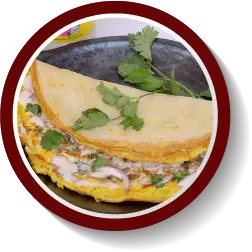 Hình ảnh Masala Egg Cheese Dosa 