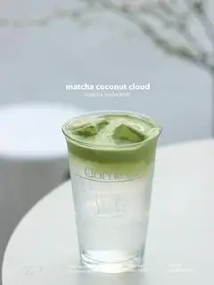 Hình ảnh Matcha coconut cloud