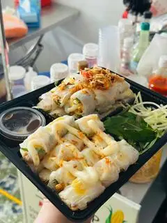Hình ảnh set bánh tráng cuốn bơ lòng đào + cuốn lâc fulltoping