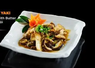 Hình ảnh Nấm xào bơ tỏi