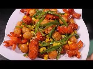 Hình ảnh Mẹt viên chiên sốt Thái siêu cay