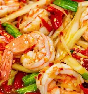 Hình ảnh Gỏi đu đủ tôm