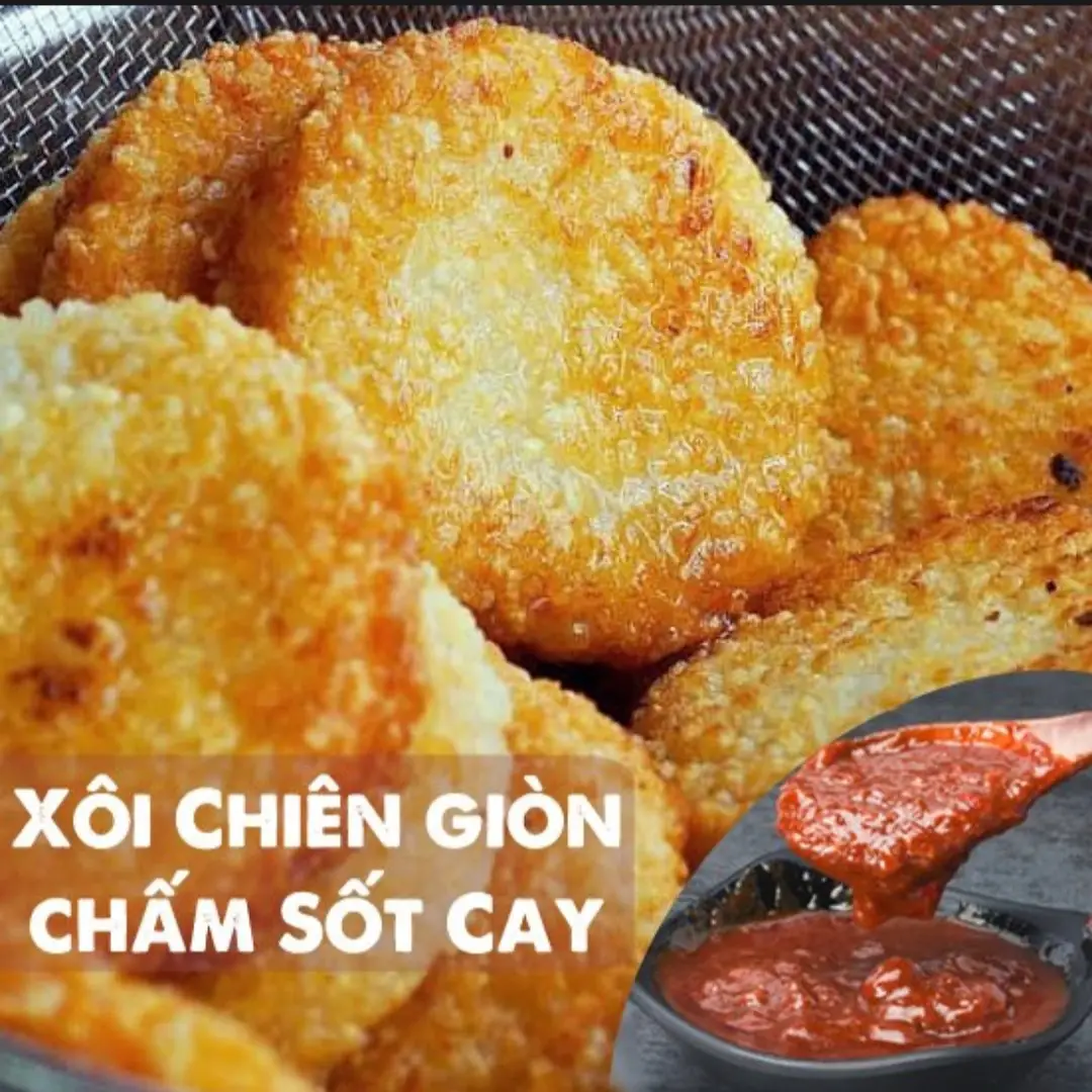 Hình ảnh 5 Xôi Chiên Không Nhân + Hũ Sốt