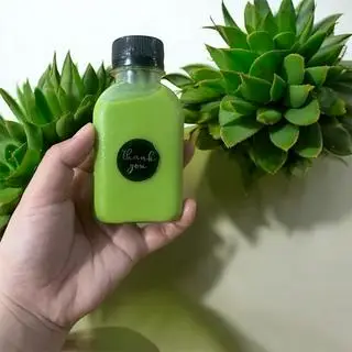 Hình ảnh Trà sữa thái xanh - chai 100ml