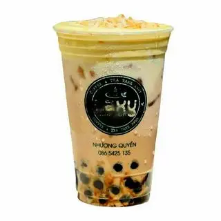 Hình ảnh Trà sữa kem dừa nướng