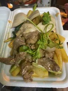 Hình ảnh Nui xào bò cật