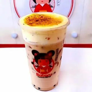 Hình ảnh Trà sữa kem trứng nướng