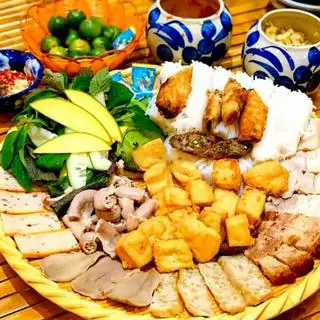 Hình ảnh Bún đậu mắm tôm mẹt 2 người