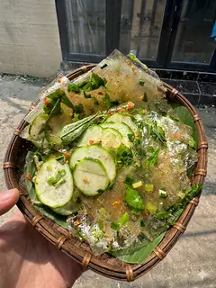 Hình ảnh Bánh Tráng trộn mỡ hành