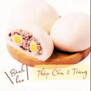 Hình ảnh Bánh bao nhân thịt 2 trứng