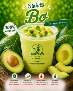 Hình ảnh Sinh tố bơ