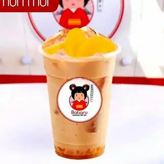 Hình ảnh Trà sữa cam đào Babaru