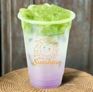 Hình ảnh Matcha latte khoai môn