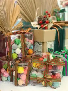 Hình ảnh Hộp Mica 20 Macaron Mini