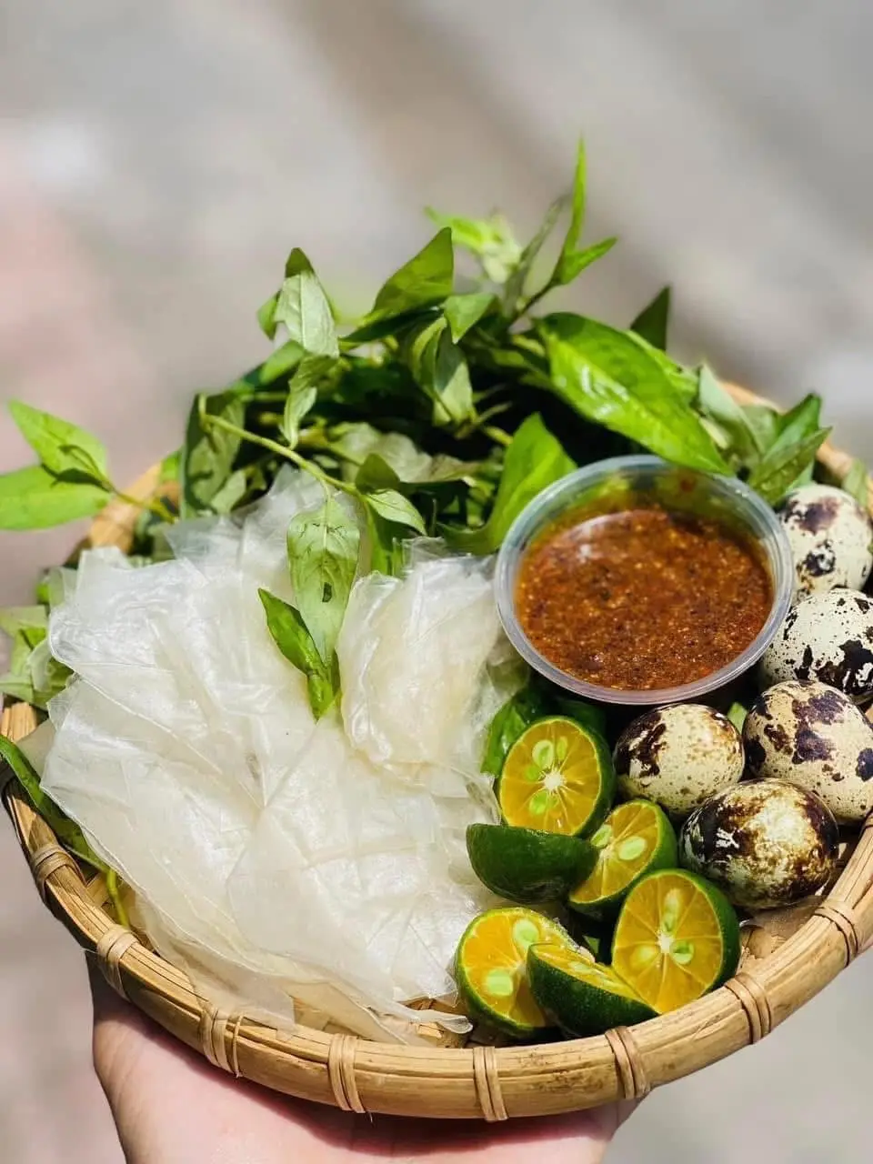 Hình ảnh Bánh Tráng Chấm 