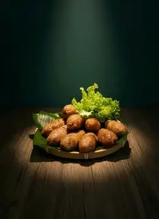 Hình ảnh nem nướng 2 lụi