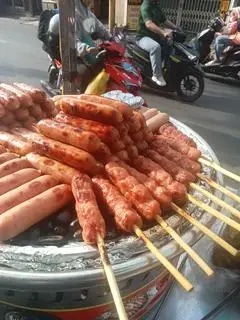 Hình ảnh nem hồ lô nướng đá 5cay 