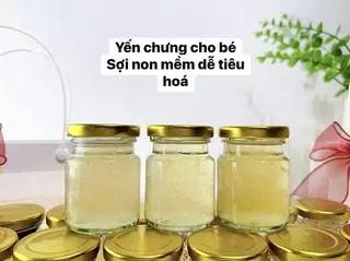 Hình ảnh YẾN CHƯNG CHO BÉ SỢI NON
