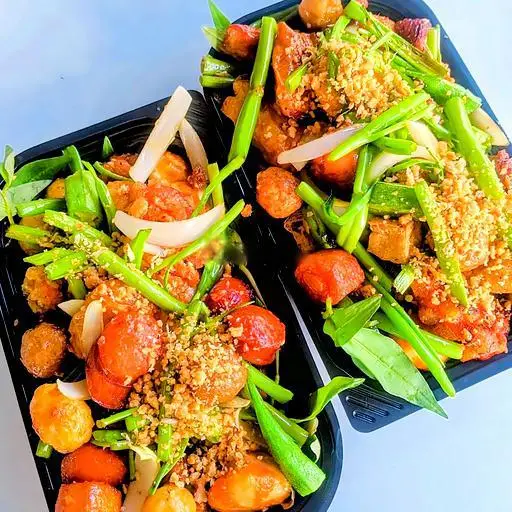 Hình ảnh Combo tiết kiệm - thập cẩm cá viên - 1 sốt mắm tỏi - 1 sốt cay