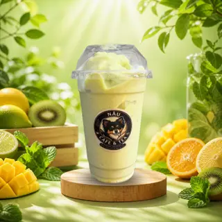 Hình ảnh Sinh tố bơ cốt dừa