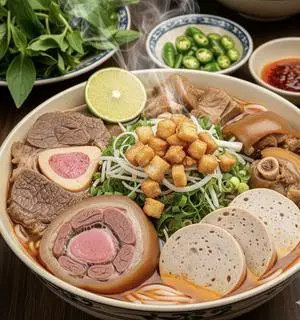 Hình ảnh Bún bò Tô sướng miệng