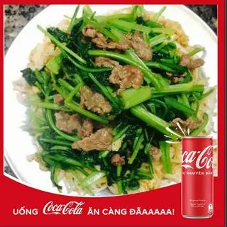 Hình ảnh Cơm rang dưa bò + Coca