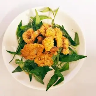 Hình ảnh Da gà cháy bơ tỏi
