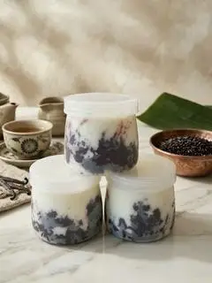 Hình ảnh Combo 3 hủ Sữa Chua Nếp Cẩm